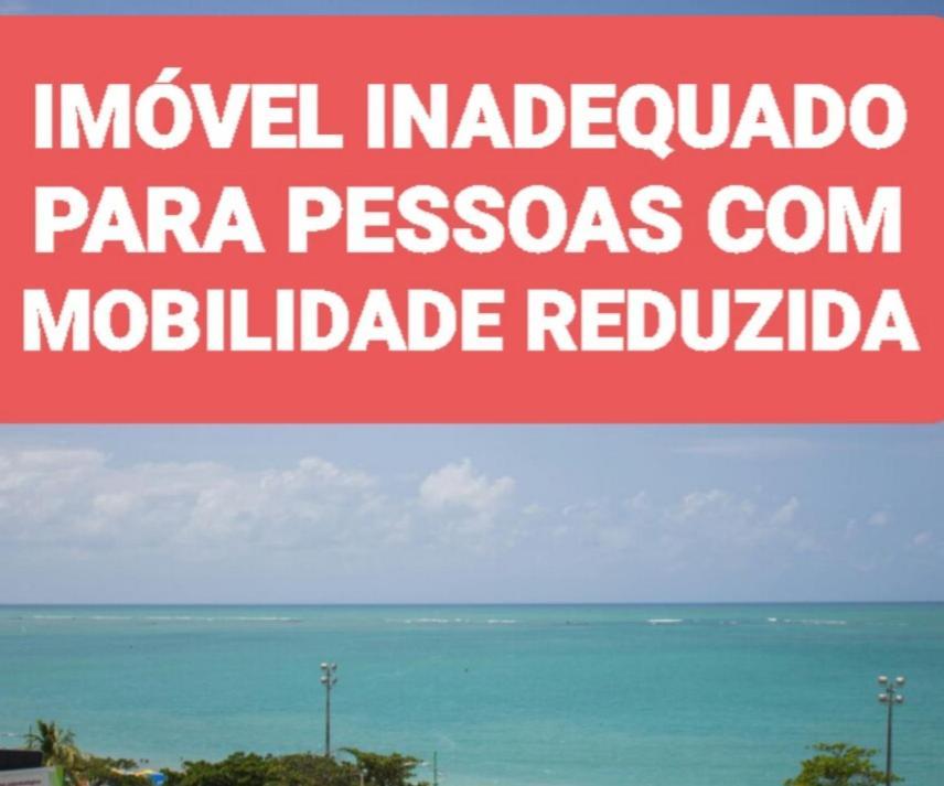 Na Beira De Pajucara - Edificio Casa Bela - Aparamento Com 02 Quartos - Possui Varanda - Vista Lateral Do Mar- Avenida Doutor Antonio Gouveia 77-consumo Eletrico E Pago No Ckeck-out- 1 Kwh E 1,35 Reais - Tem Tela De Protecao Na Varanda E Janelas Apartment